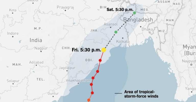 Cyclone Fani path live updates: How to track online