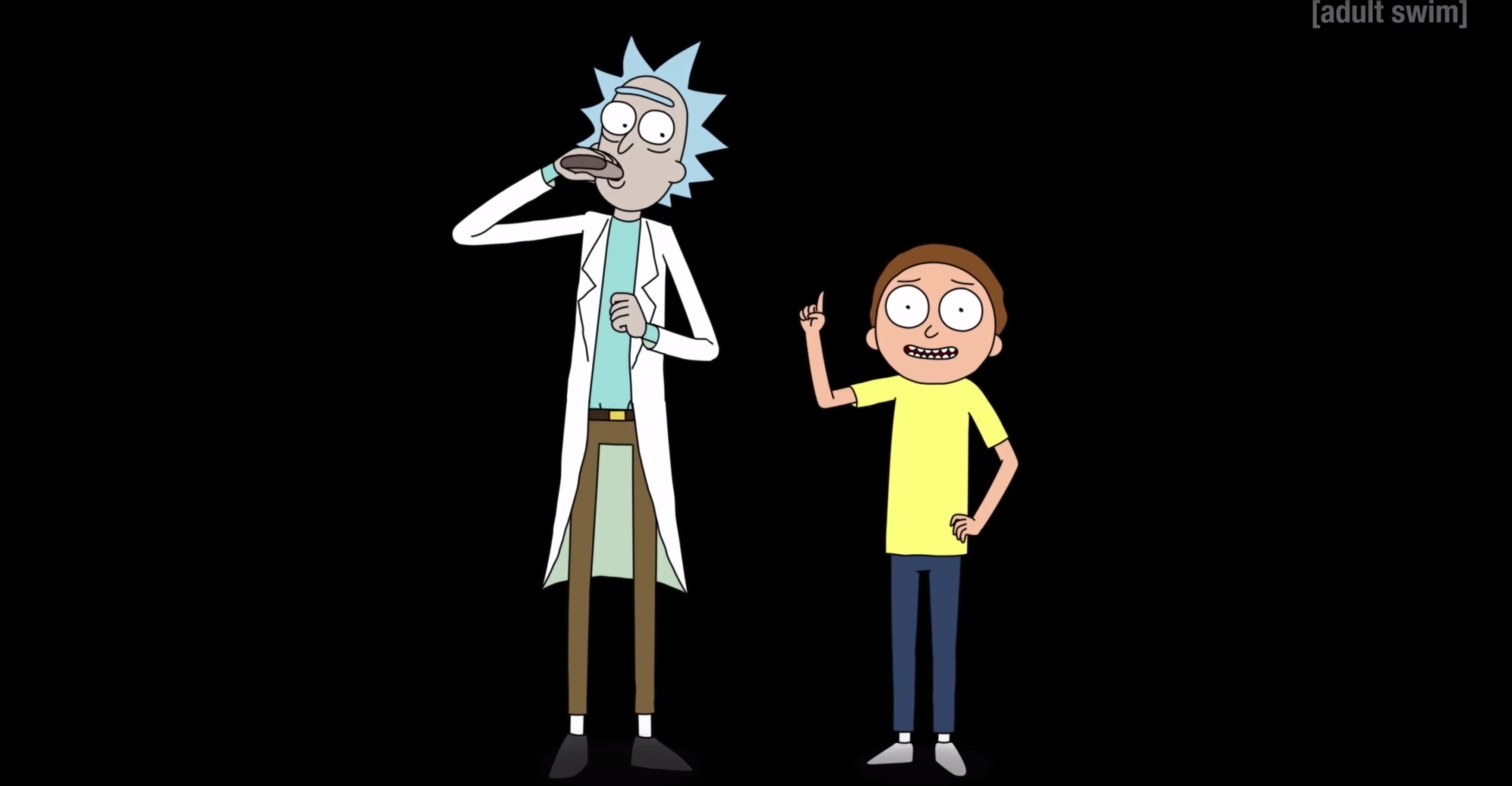 Wallpaper morty. Рик и Морти на сером фоне. Темные обои Рик и Морти. Парные обои Рик и Морти. Рик и Морти на фоне взрыва.