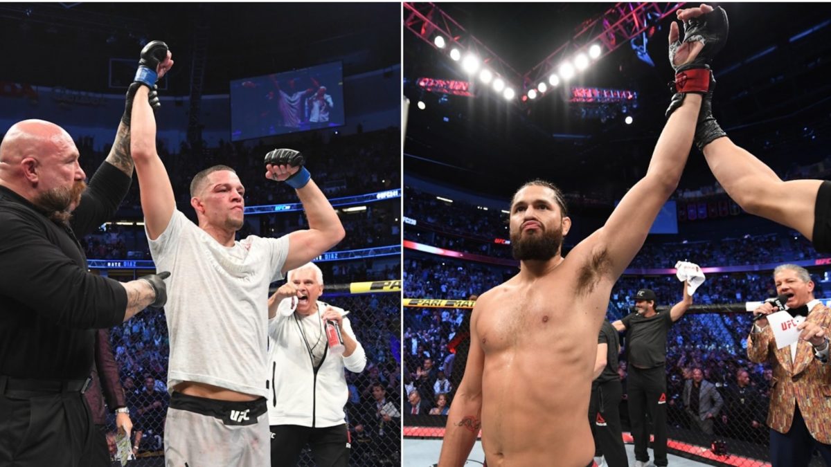 Nate Diaz vs Masvidal Confirmed for UFC 245?