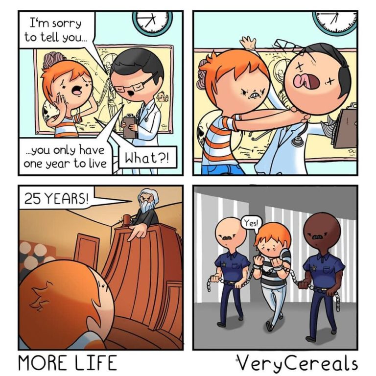 30 Funny Comics With Unexpected Twists By VeryCereals