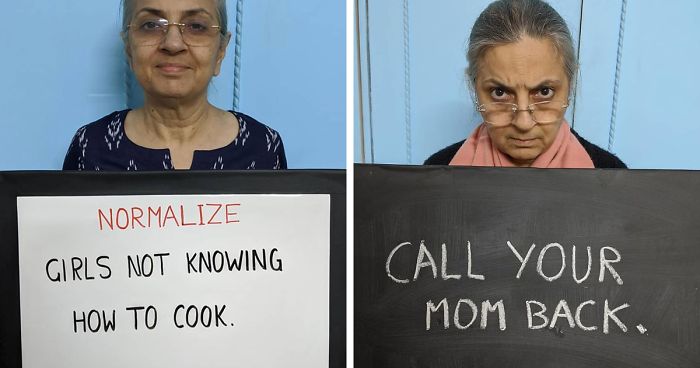 Indian Mom Goes Viral After Son Convinces Her To Put Her Worldly Wisdom