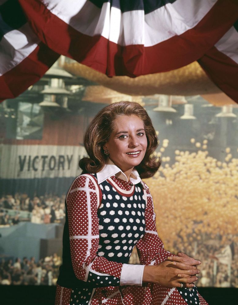 Today Show anchor Barbara Walters covers the Democratic National Convention in 1972.