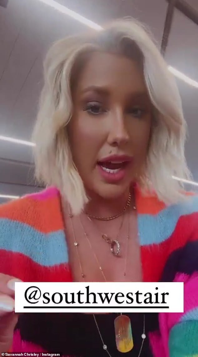 Savannah Chrisley Claims She Was Kicked Off A Southwest Flight For Being Unruly 1725