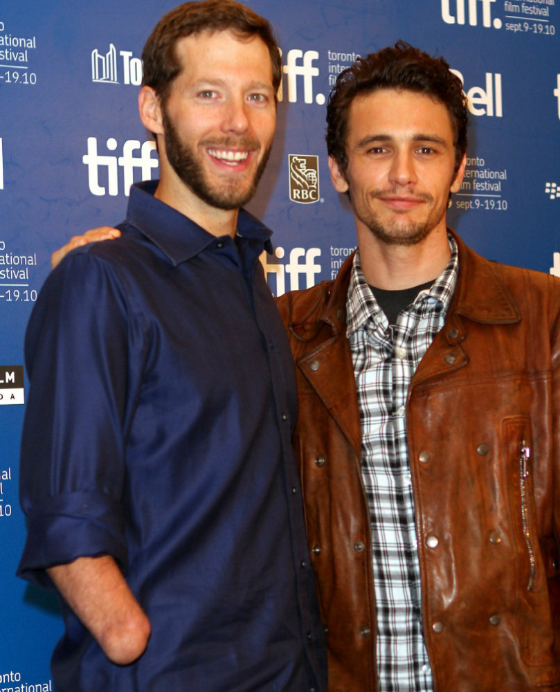 Aron Ralston and James Franco