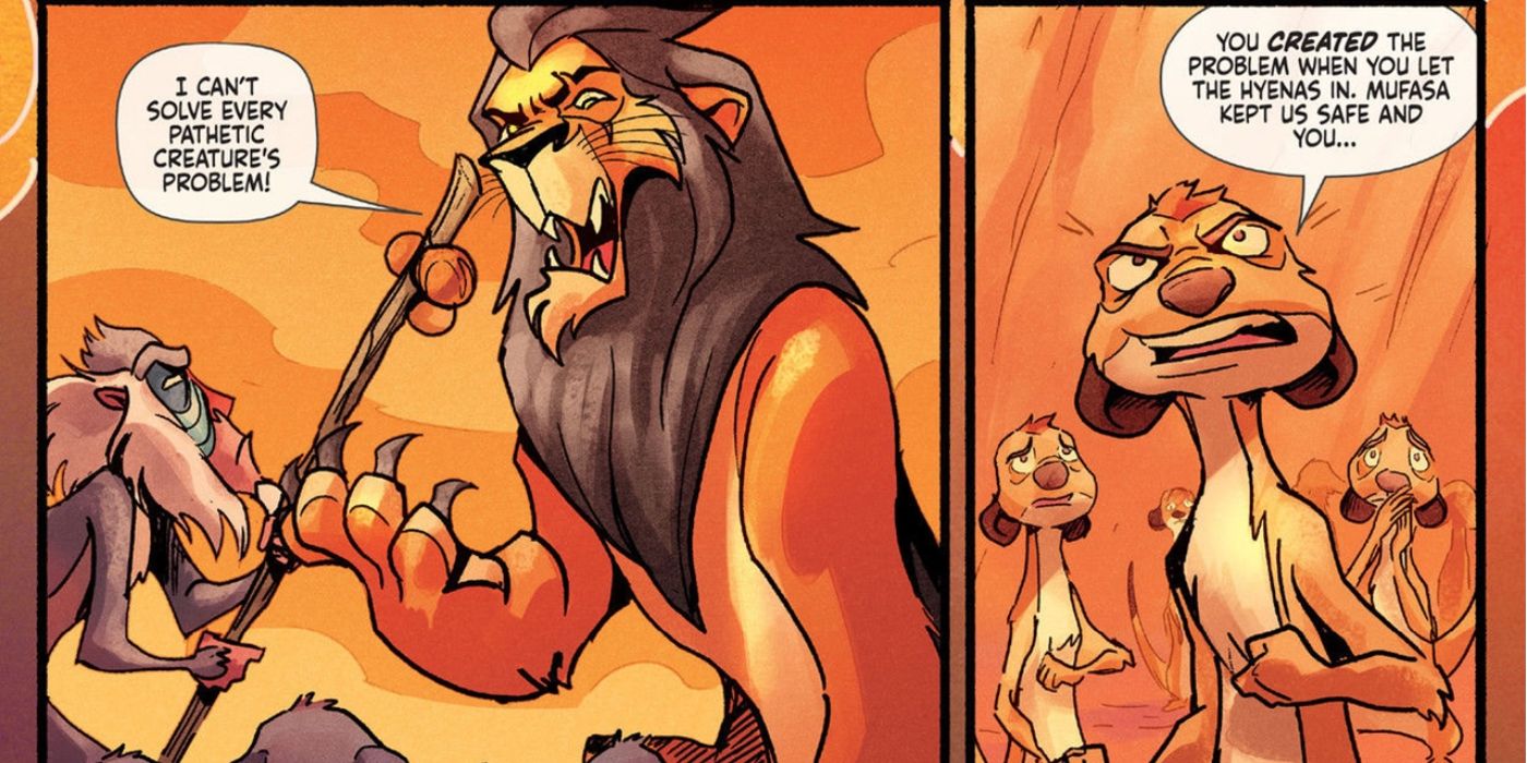 Scar's Untold Story: New Lion King Comic Dives Deep into His Troubled Reign