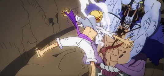 Gear 5: One Piece Episode 1071 resurrects classic slapstick comedy with Gear  5 Luffy vs. Kaido