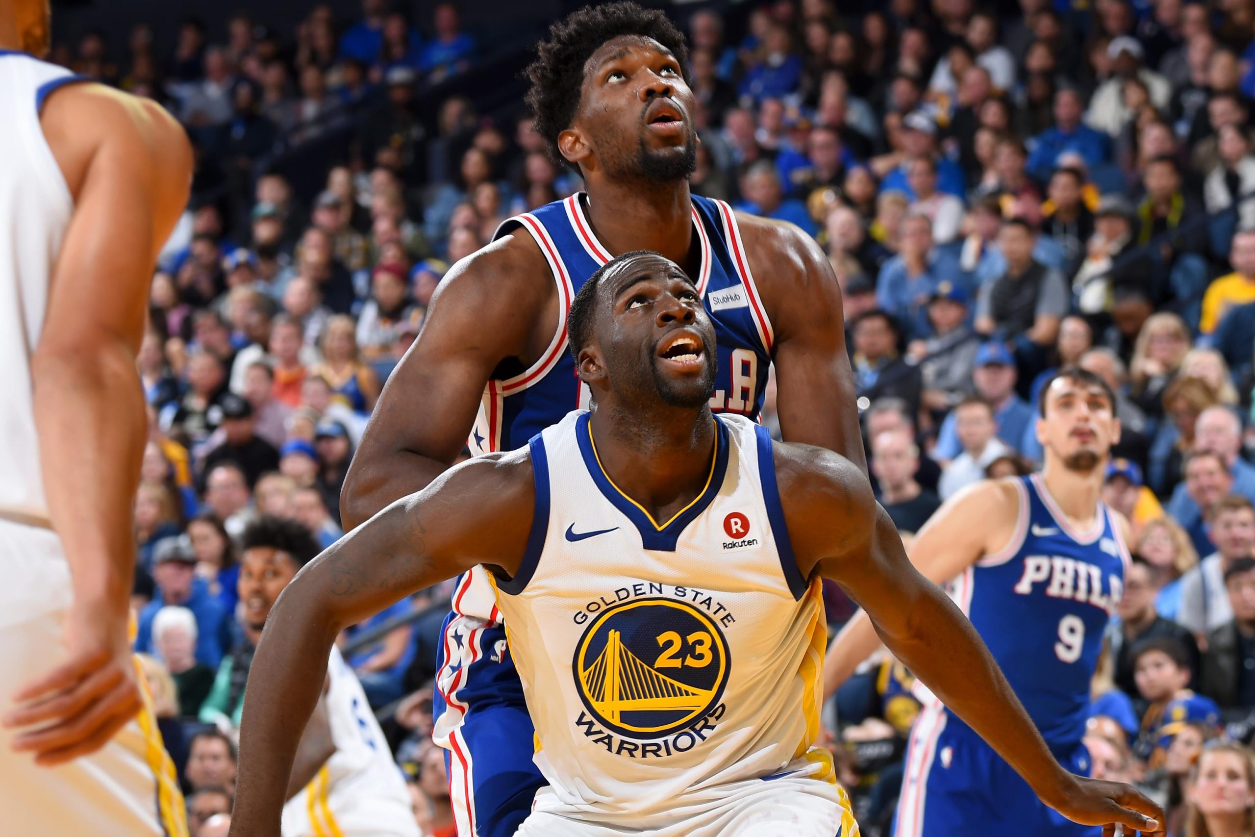 Joel Embiid vs Draymond Green