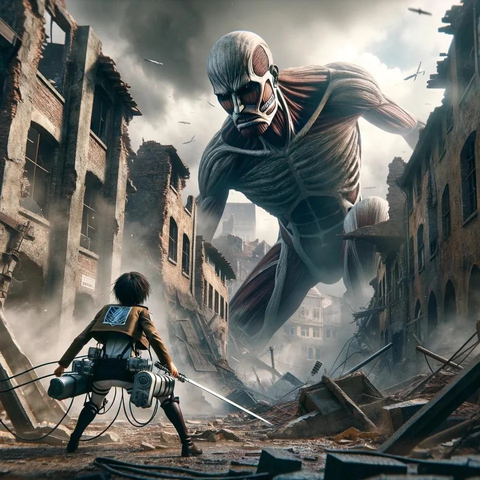 Attack on Titan Gets Stunning AI Treatment, Chat GPT Reimagines The ...