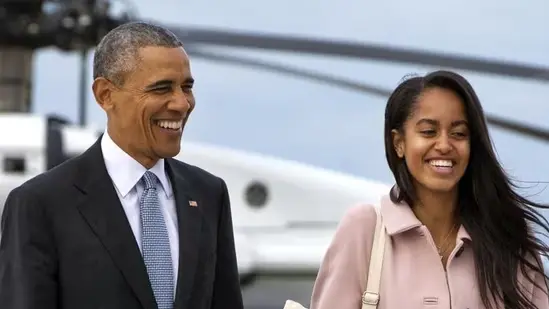 Malia Obama, Barack Obama