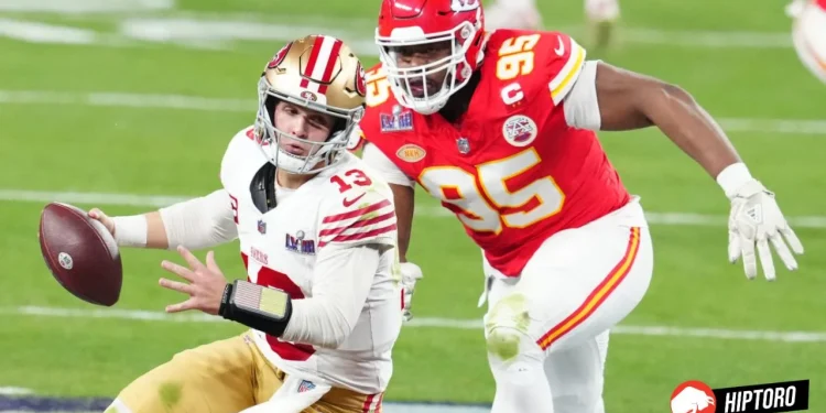 Super Bowl Shock Chris Jones Questions 49ers' Bold Move & Eyes Future Beyond Chiefs--