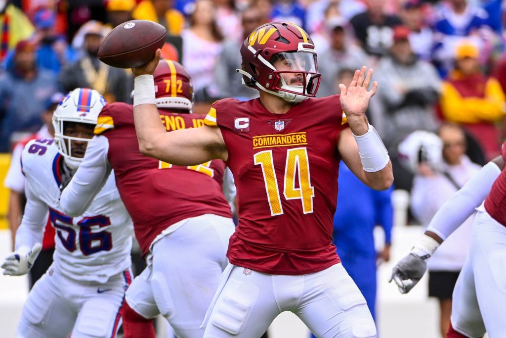 NFL News: Washington Commanders Zoned In On Elite Quarterbacks Drake ...