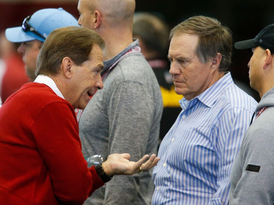 NFL News: Are Bill Belichick And Nick Saban About To Become Surprise ...