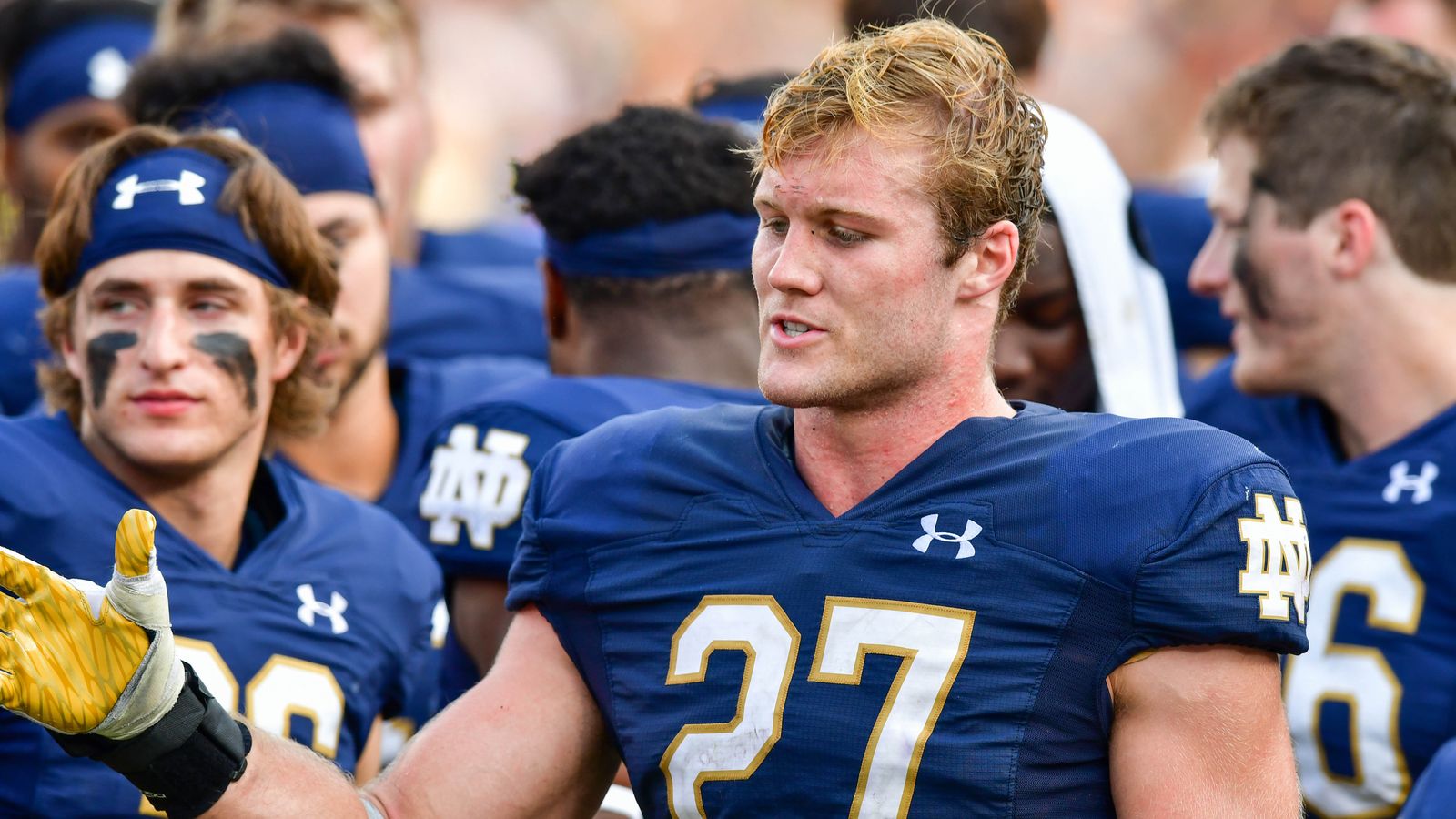 J.D. Bertrand The Heart and Soul of Notre Dame's Defense