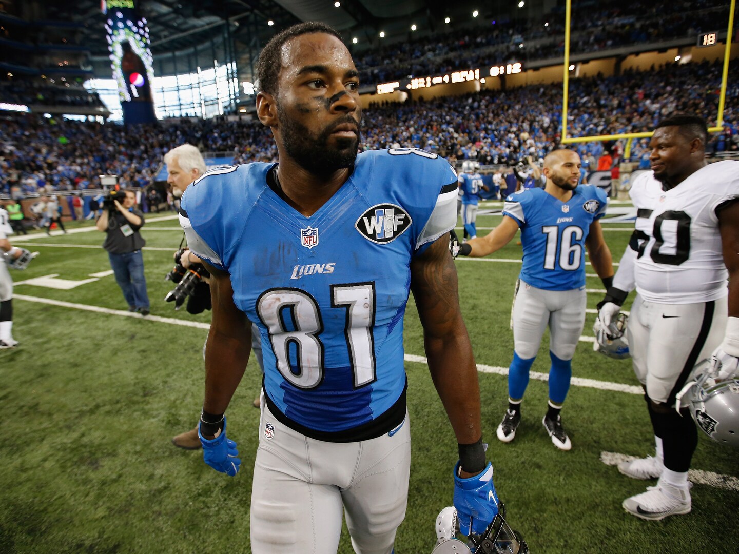 Calvin Johnson Urges Detroit Lions to Prioritize Defense in Upcoming NFL Draft.