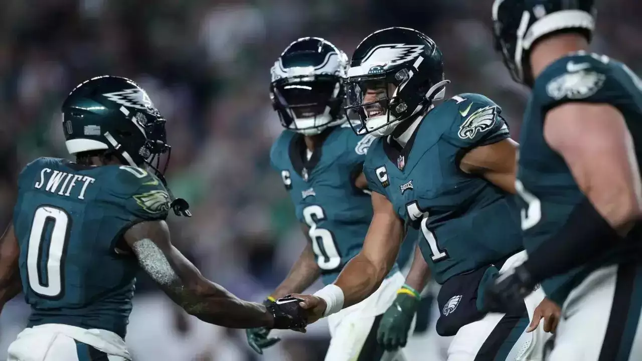 Eagles Strike Gold Again How Philly's Smart Draft Picks Are Shaking Up the NFL Scene in 2024---