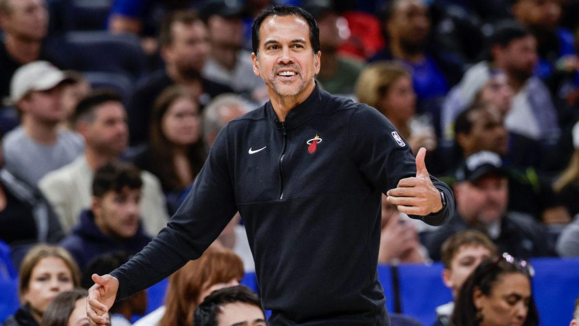 NBA News: Miami Heat's Coach Erik Spoelstra Leads Underdog Victory ...