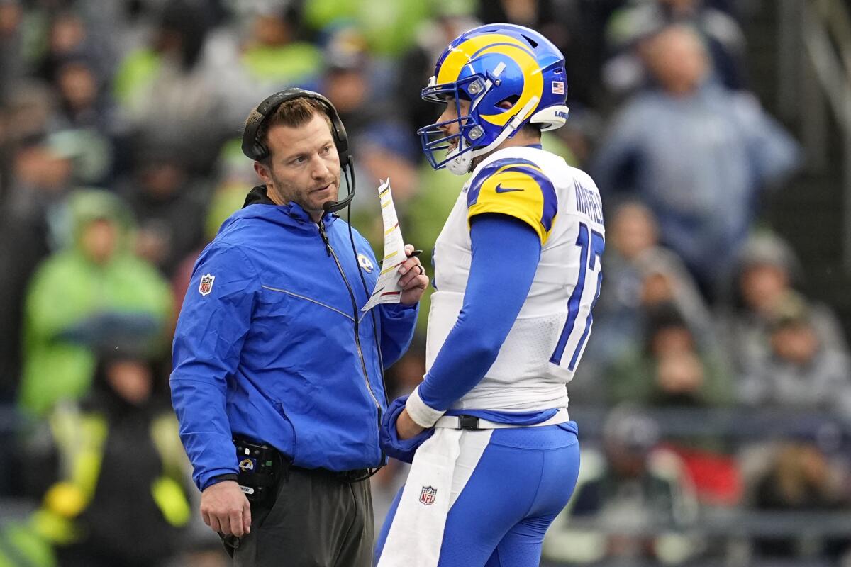 NFL News: Sean McVay Keeping All Options Open at QB for Rams