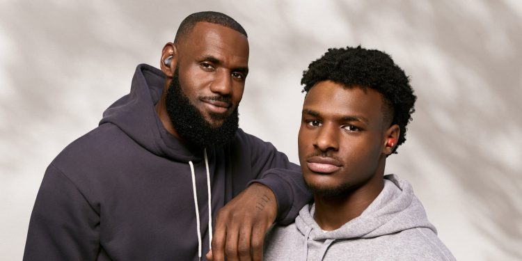 Bronny James Challenges LeBron James for a 1-on-1 Showdown