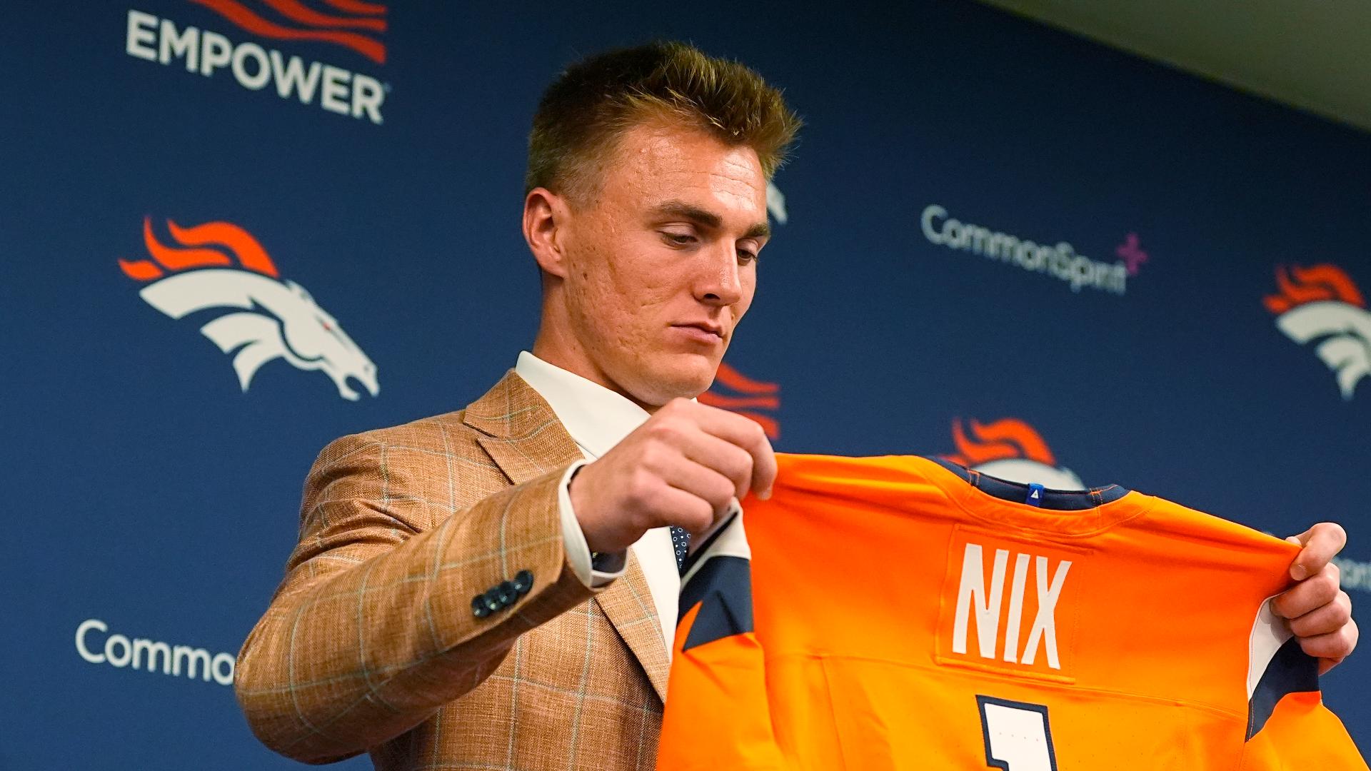  A Rocky Start for Rookie Bo Nix at Broncos' OTA