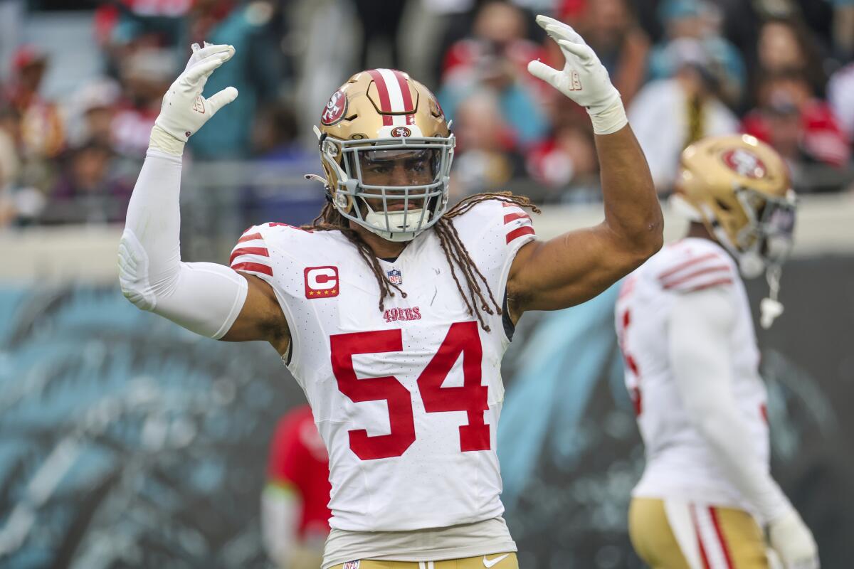 Anticipation in the Air Fred Warner and the 49ers Set for Electrifying NFL Season Opener Against the Jets