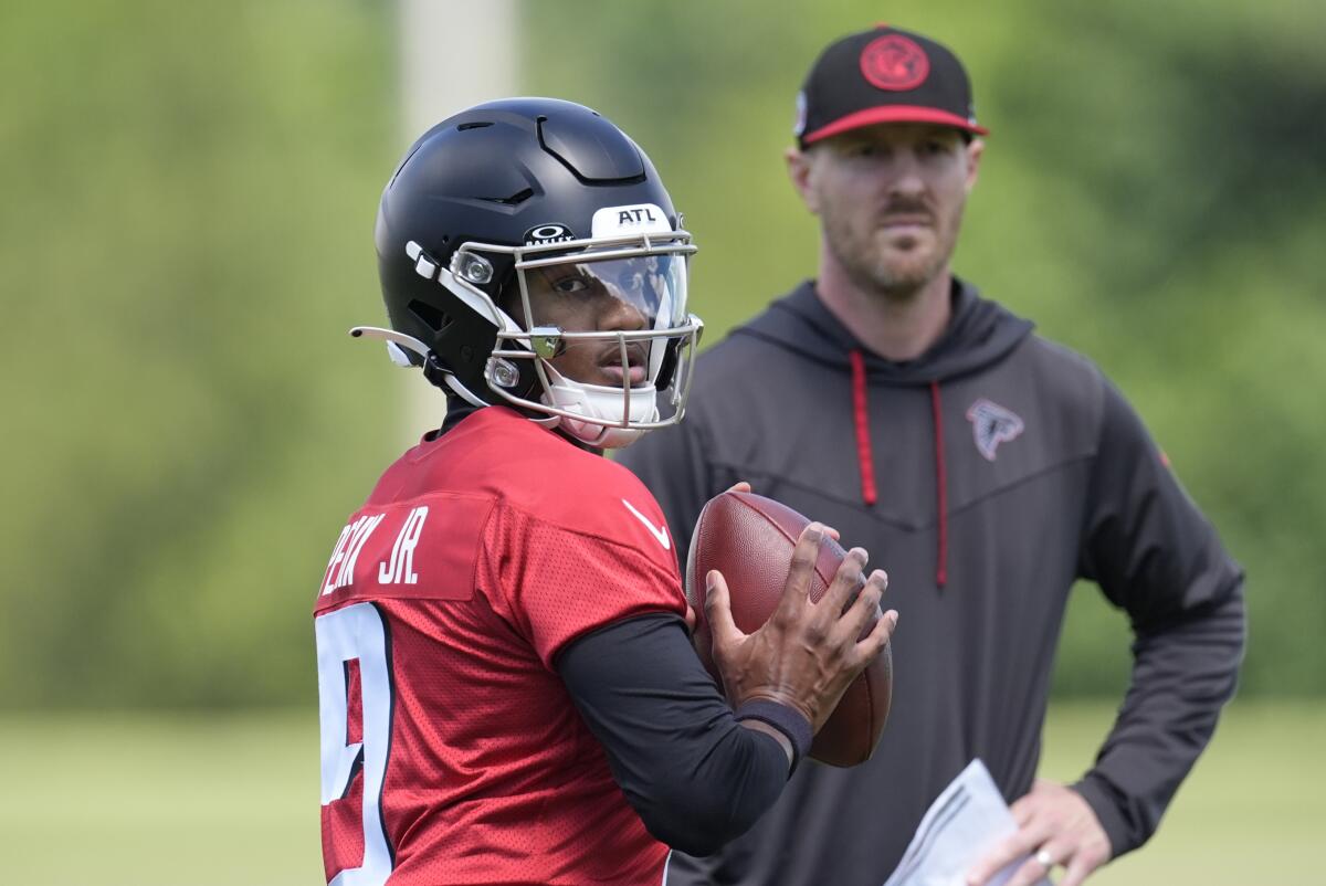 NFL News: Michael Penix Jr. Gets A Warm Welcome From Veteran Kirk Cousins At Atlanta Falcons Minicamp