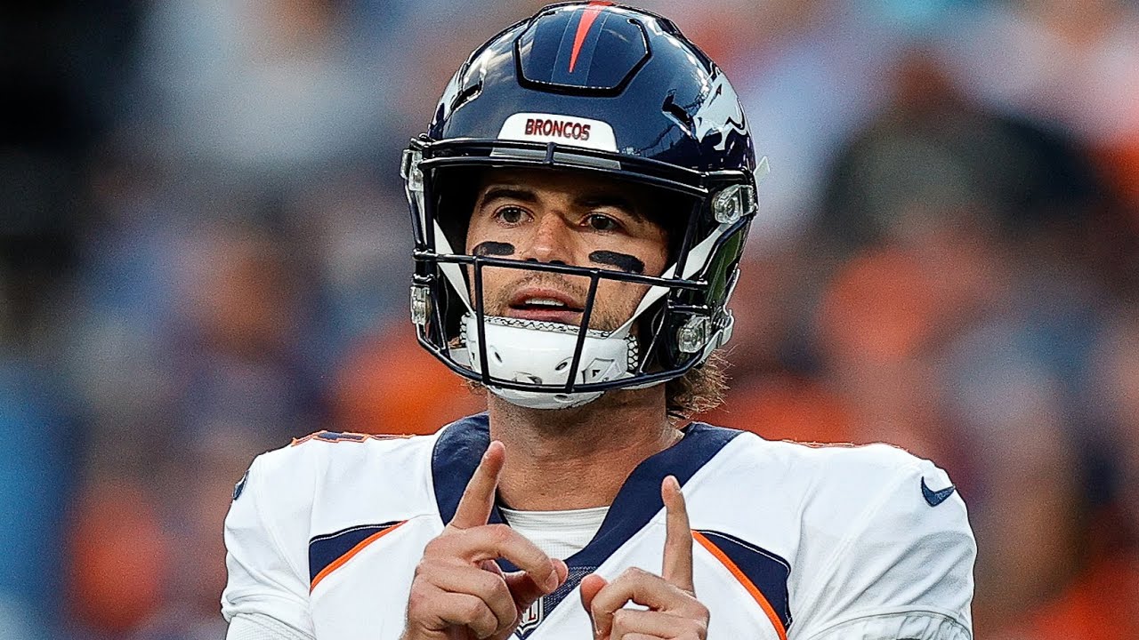  Battling for Dominance Jarrett Stidham's Tenacious Quest to Lead the Broncos