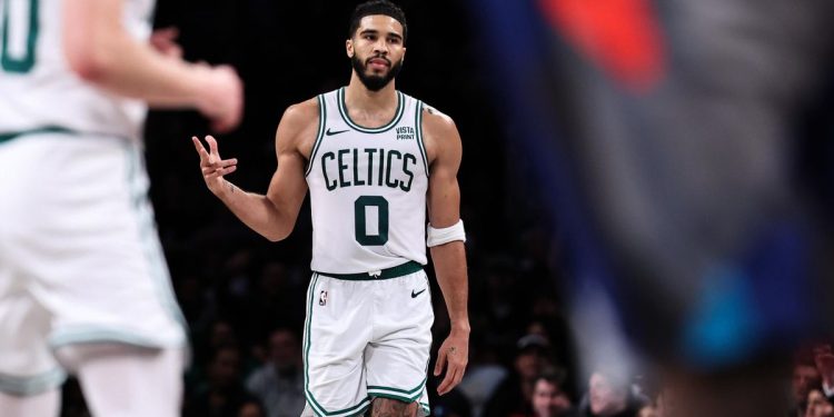 Boston Celtics Regain Series Lead Jayson Tatum Stars in Critical Playoff Win Against Cavaliers---