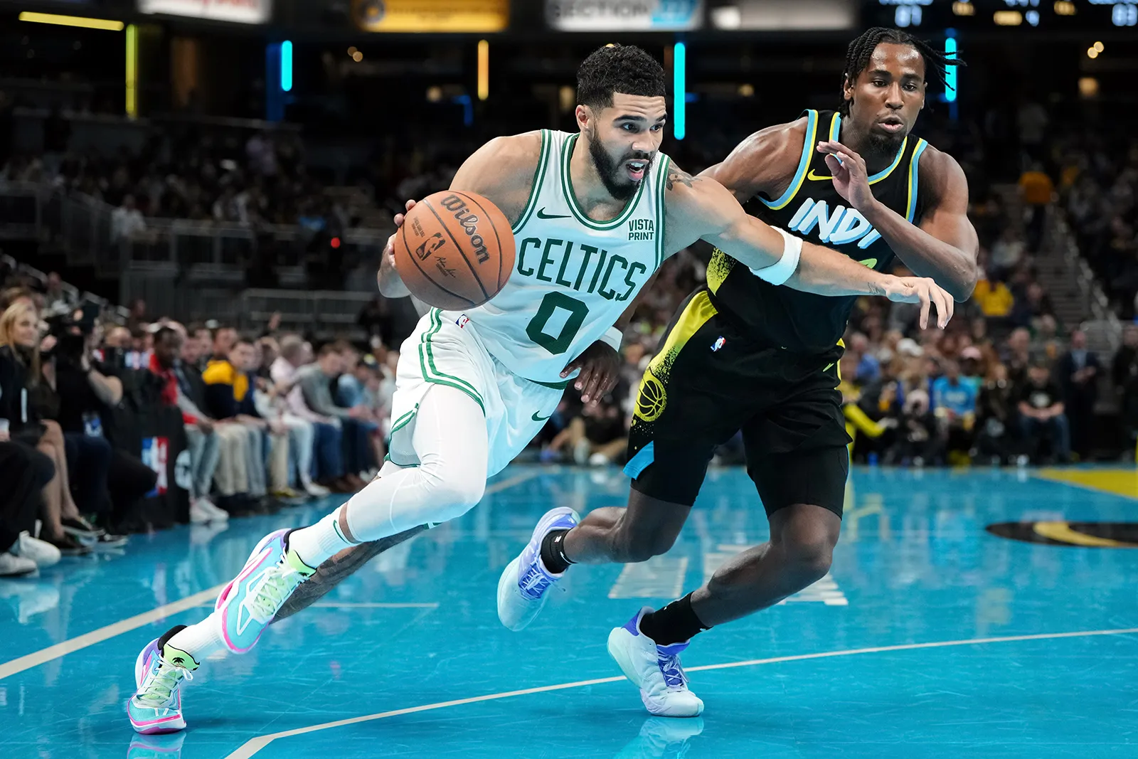 Boston Celtics Regain Series Lead Jayson Tatum Stars in Critical Playoff Win Against Cavaliers---