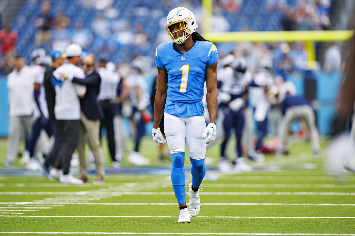  Chargers Playmaker Named Potential Breakout Candidate For 2024: Spotlight on Quentin Johnston