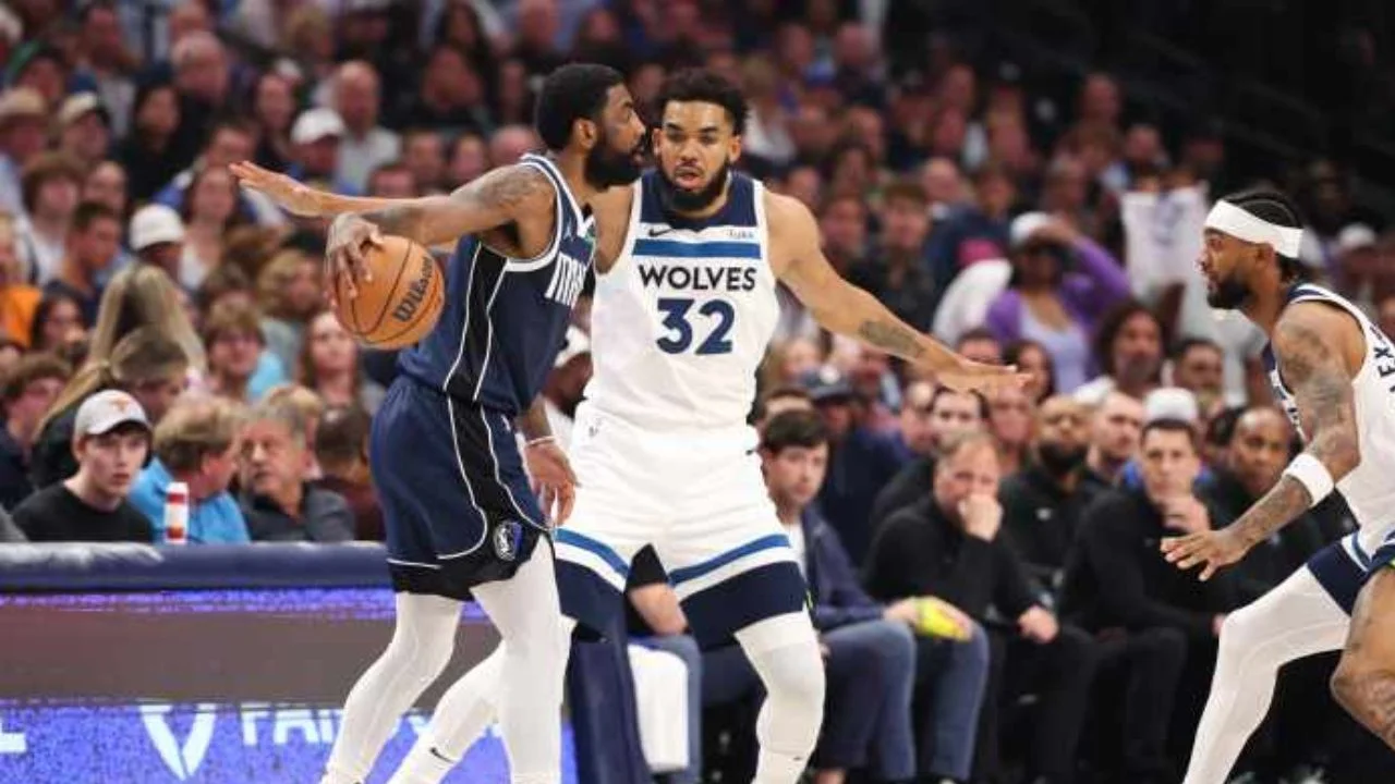 Dallas Mavericks’ Point Guard Kyrie Irving’s Classy Tribute to Karl-Anthony Towns Elevates NBA Playoffs Spirit