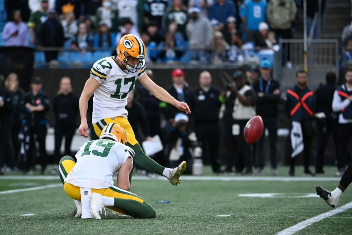 Green Bay Packers, NFL Kicker, Anders Carlson, Football Competition, NFL Season, Kicking Battle, Sports Performance