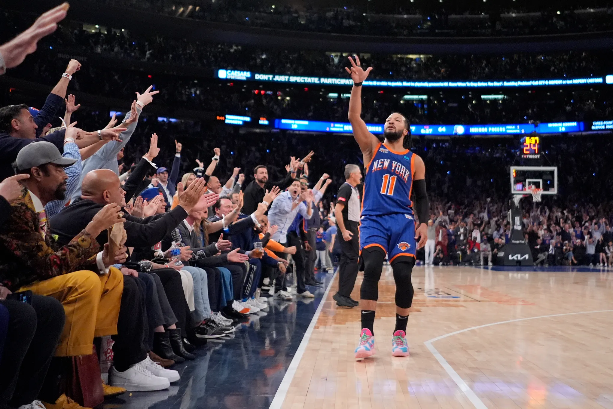 Heartbreak in the Big Apple Jalen Brunson and the Knicks' Valiant Playoff Journey Ends in Agony