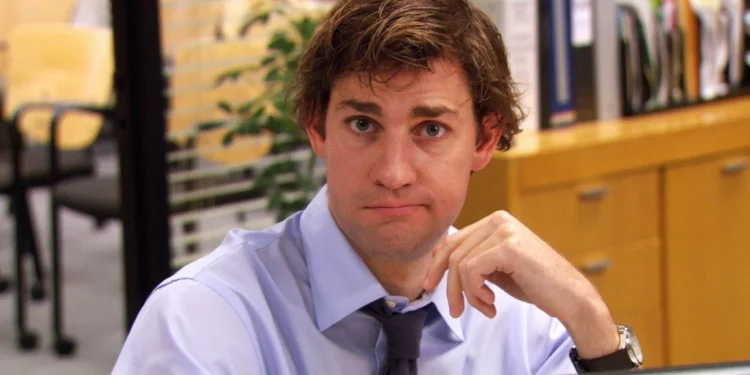 John Krasinski Admits to Taking Iconic Sign from 'The Office' Set Inside the Memorable Heist