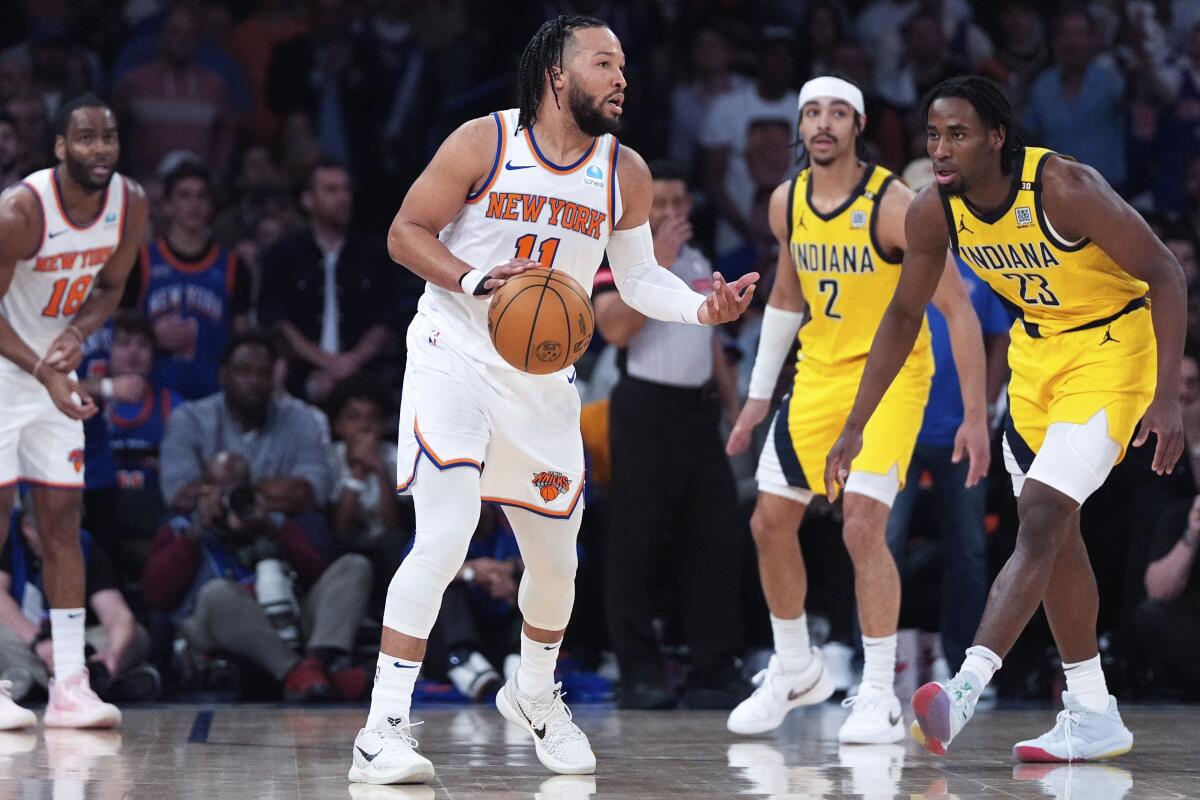 Knicks' Playoff Run Ends with a Twist Jalen Brunson's Game 7 Injury and Team's Resilient Effort-