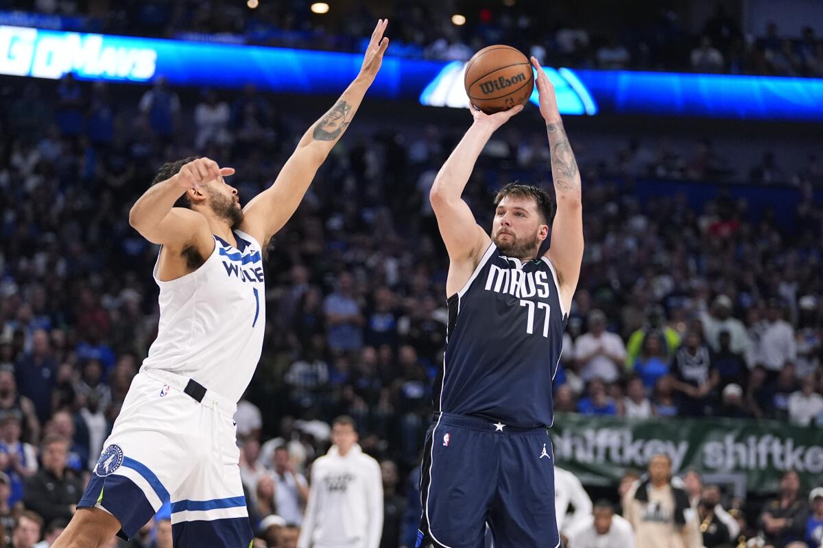 Kyrie Irving and Luka Doncic Lead Mavericks to 3-0 Series Lead Over Timberwolves, Close to NBA Final---