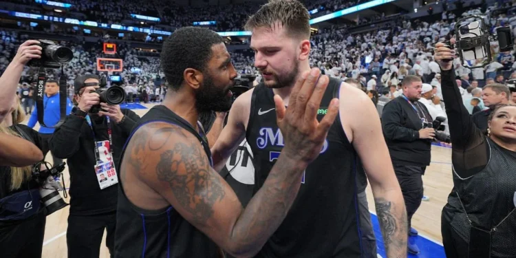 Kyrie Irving and Luka Doncic Lead Mavericks to 3-0 Series Lead Over Timberwolves, Close to NBA Final
