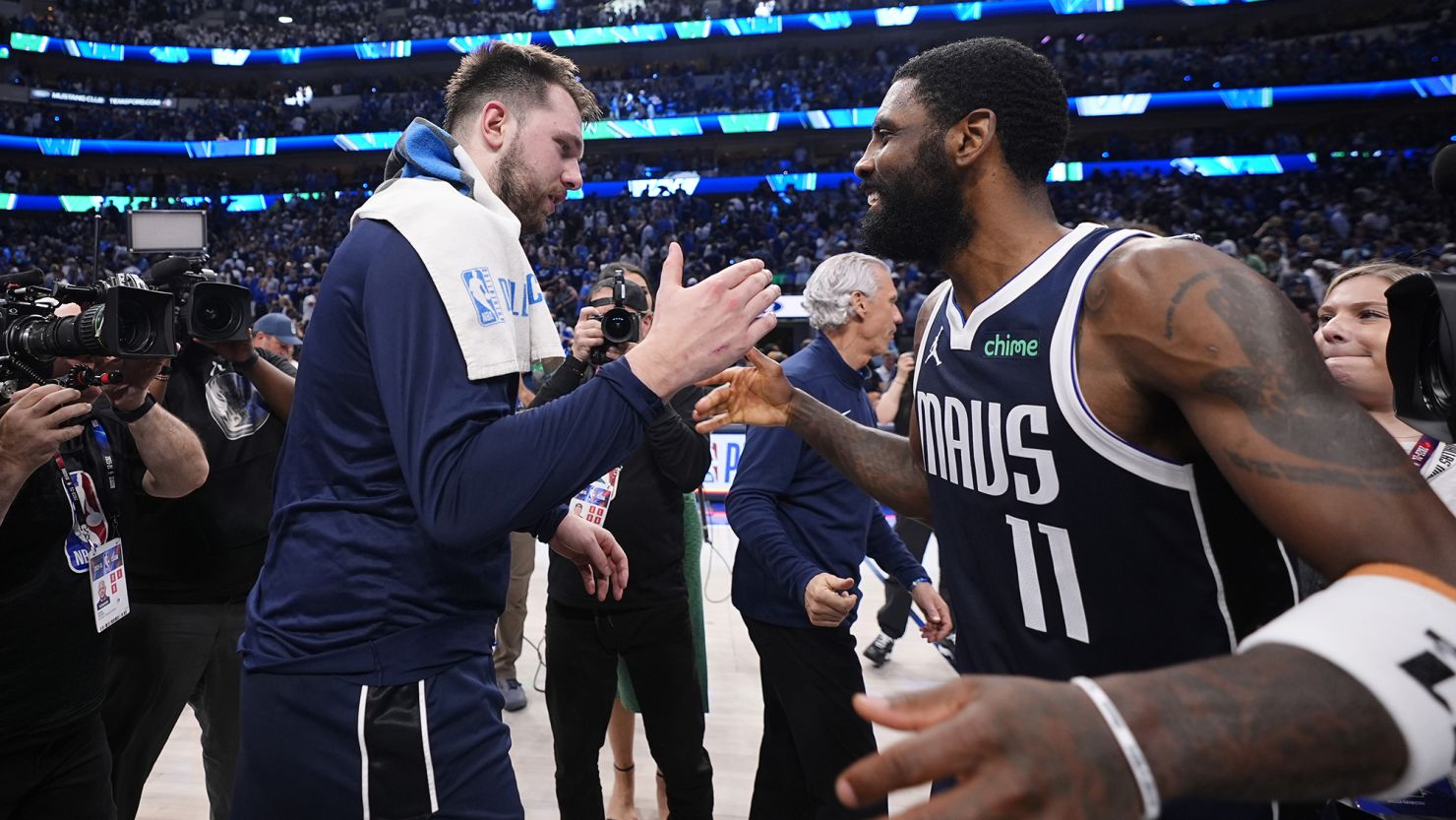 Kyrie Irving and Luka Doncic Shine in Western Conference Finals: Can Mavericks Seal the Deal?