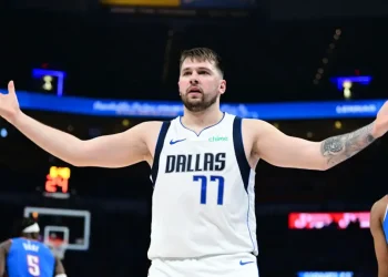 Luka Doncic Turns Heads with Stylish Headband at Mavericks Game 6 Prep---