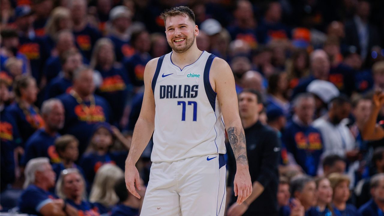 Luka Doncic Grabs Attention With Fashionable Headband During Dallas Mavericks Game 6 Preparations