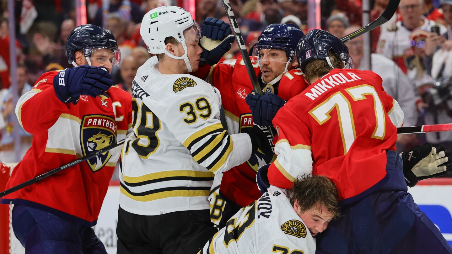 NHL News: Florida Panthers’ Surge and Jeremy Swayman’s Resolve, High-Stakes NHL Playoff Battles with Boston Bruins and Edmonton Oilers