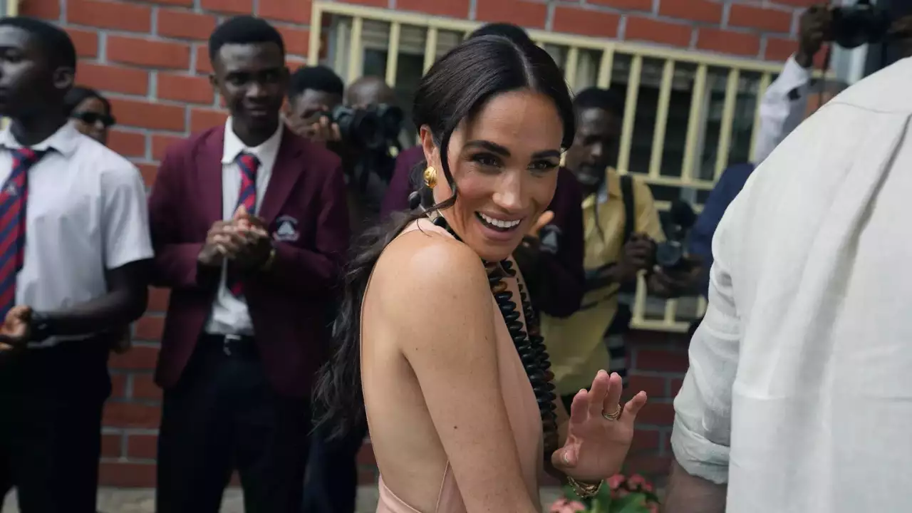 Nigeria's First Lady Critiques Meghan Markle's Fashion on Recent Visit Calls for Cultural Respect--