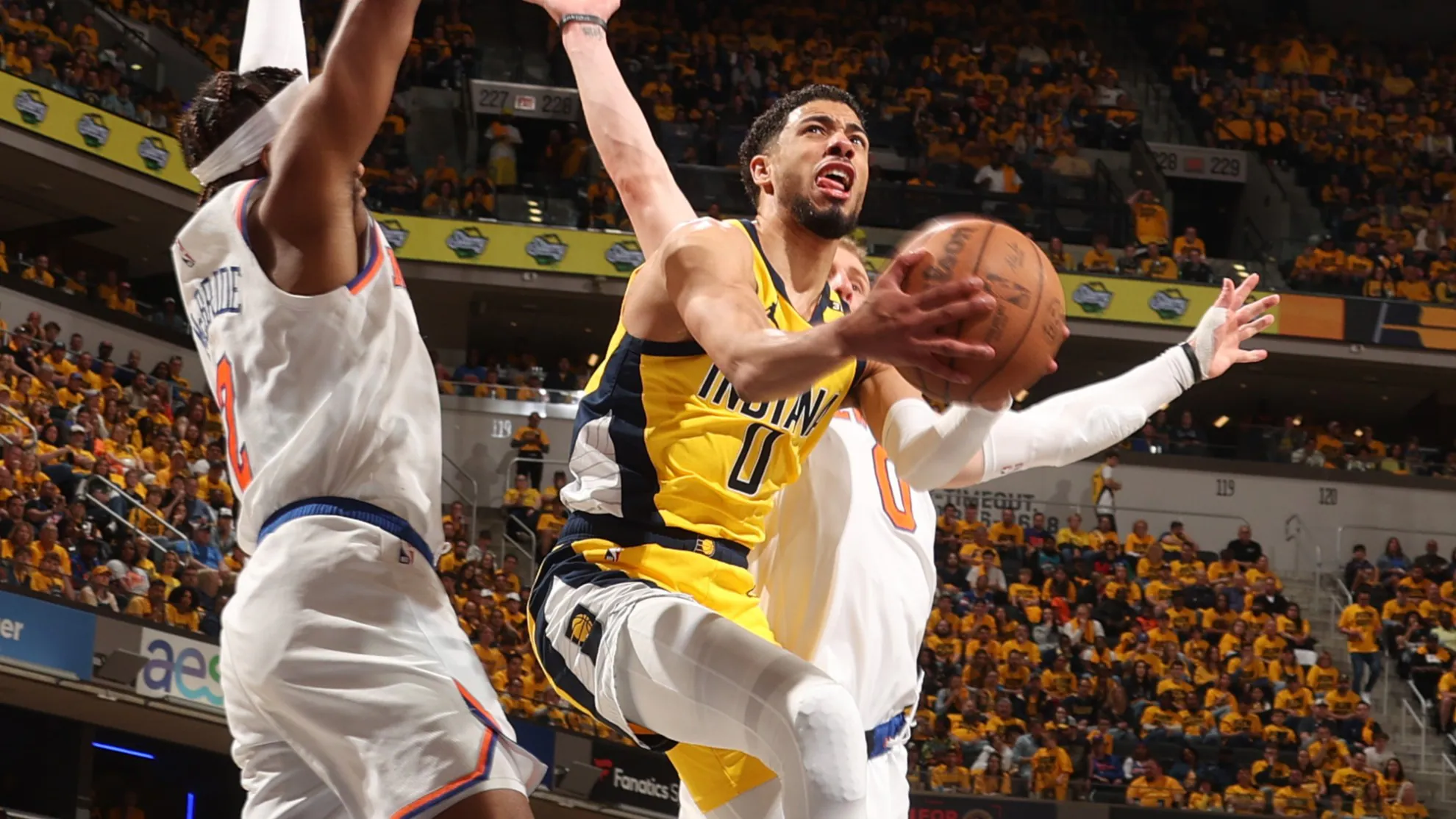 Pacers Dominate Knicks at Home to Tie the Series: Highlights from Indiana's Game 4 Blowout Victory