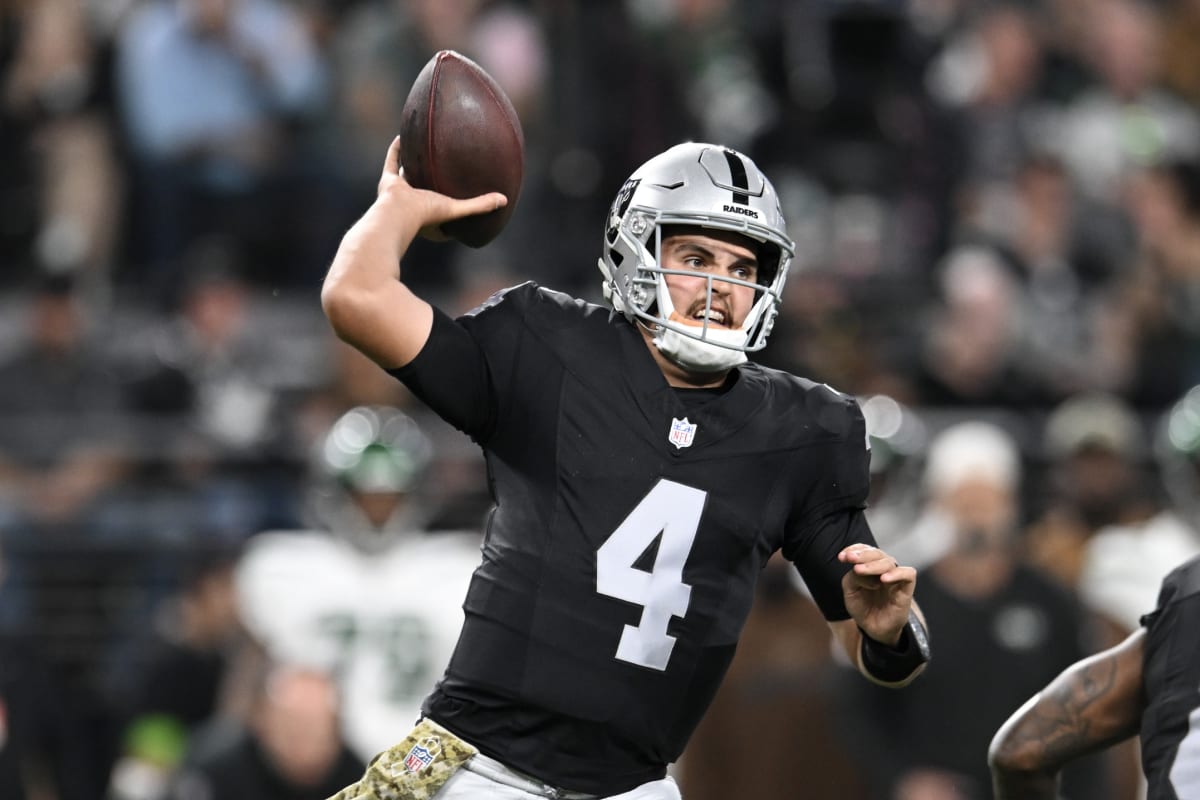 NFL News: Las Vegas Raiders’ Aidan O’Connell’s Respectful Shift, Honoring Derek Carr with No. 12 Legacy