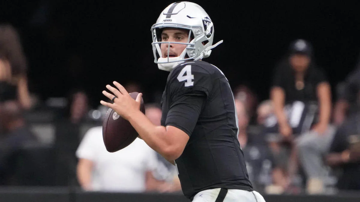 NFL News: Las Vegas Raiders’ Aidan O’Connell’s Respectful Shift, Honoring Derek Carr with No. 12 Legacy