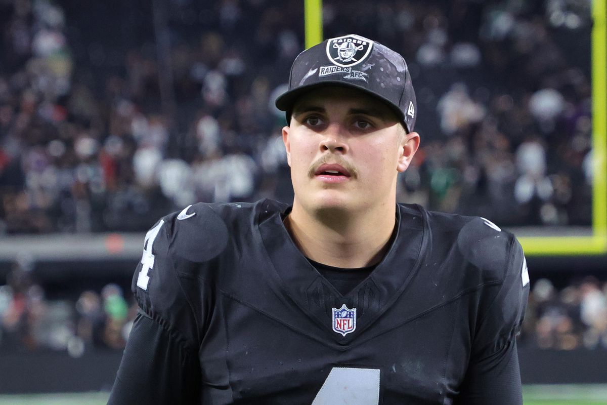 NFL News: Las Vegas Raiders’ Aidan O’Connell’s Respectful Shift, Honoring Derek Carr with No. 12 Legacy