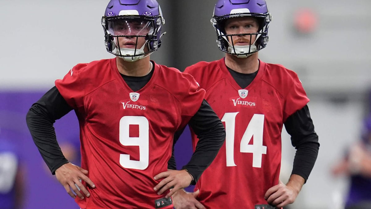 NFL News: Minnesota Vikings’ QB Shift, Sam Darnold’s Mentorship Mission with J.J. McCarthy