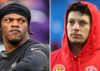 Showdown of Titans Lamar Jackson's Cool Response to Opening Clash with Patrick Mahomes