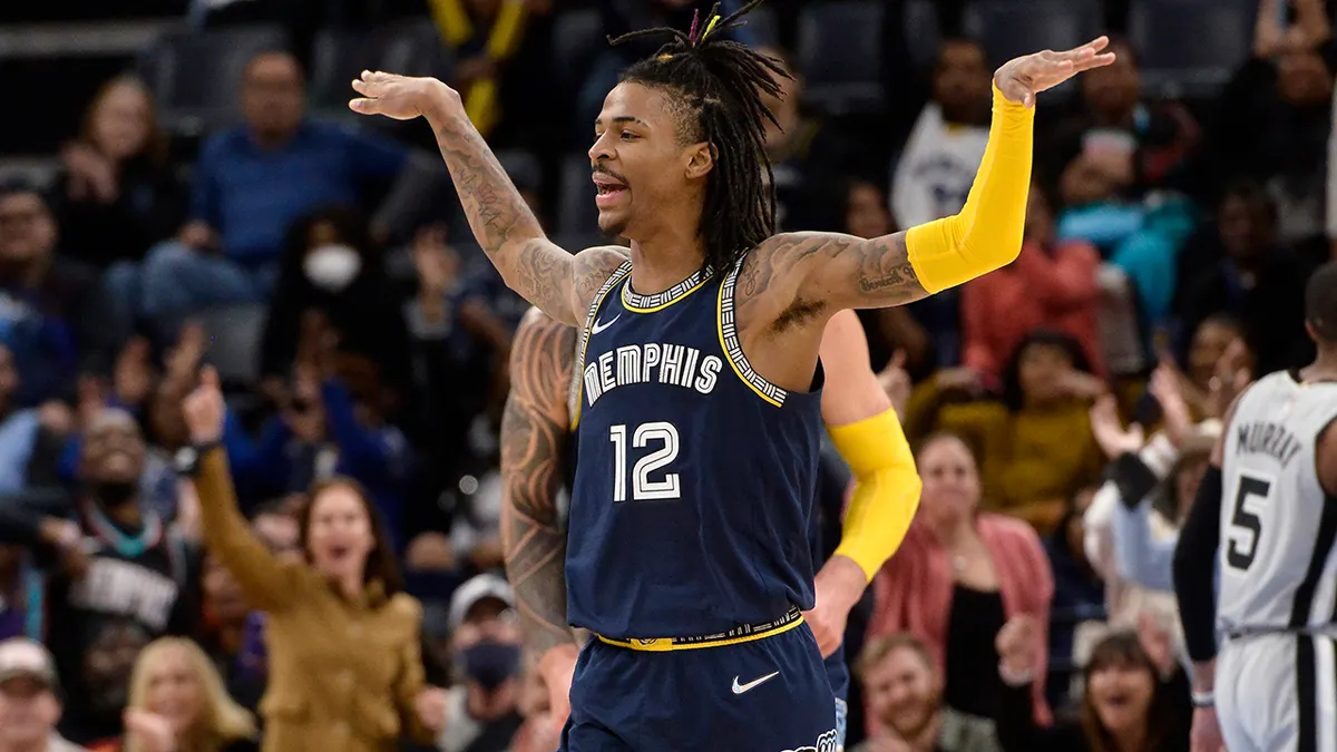 Showstopping Stars Ja Morant's Rallying Call to Anthony Edwards Amidst Playoff Fever