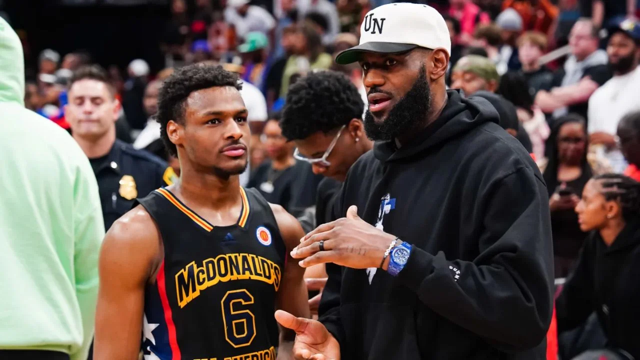 Navigating Bronny James’ NBA Journey Amid LeBron James’ Free Agency Drama