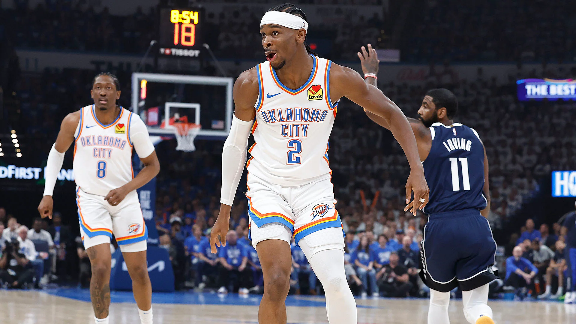 Shai Gilgeous-Alexander of the Oklahoma City Thunder Impresses With an Outstanding Performance in a Crucial Game 4